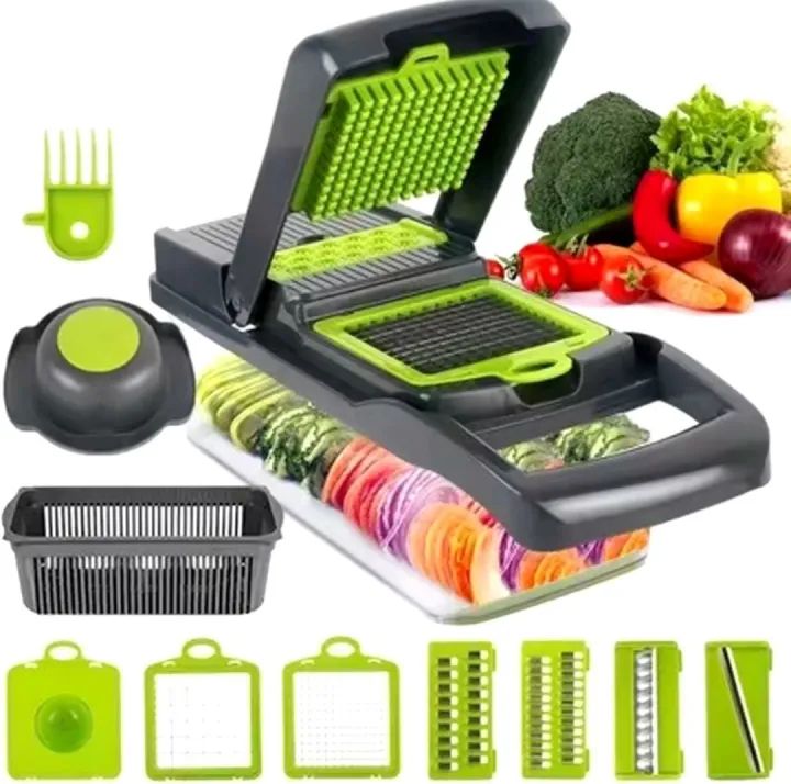 16 IN1 Mandoline Slicer Veggie Food Chopper Vegetable Cutter