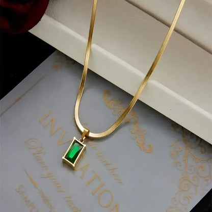 2pcs Set Japanese-Korean Style Snake Bone Chain