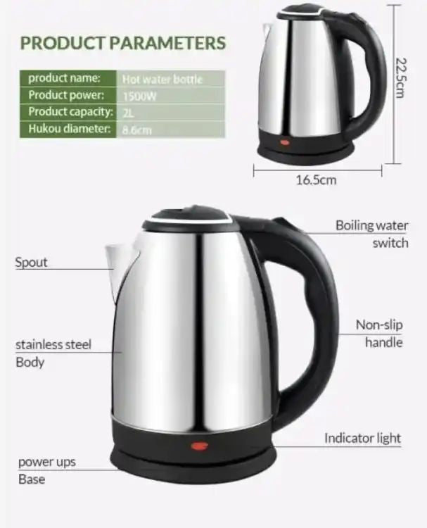 Electirc kettle Automatic Turn Off Technology