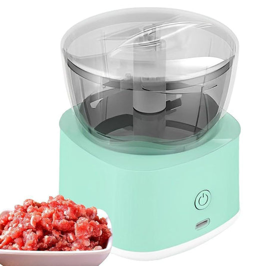 Mini Meat Electric grinder and Mixer Multipurpose 300ml Rechargeable Kitchen Chopping Gadget